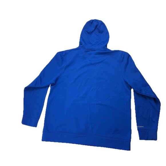 Under Armour Storm Mens L Blue Orange Gray Hoodie Sweatshirt Jacket - Picture 2 of 9